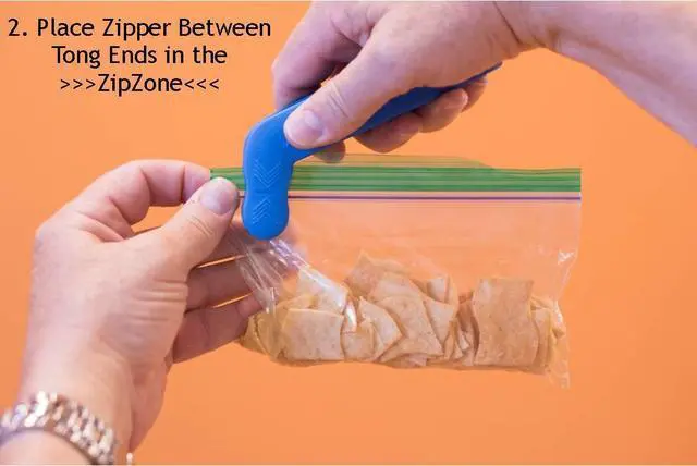 Alt view image 6 of 7 - The Original Zipper Lock Bag Sealer. The Easiest & Fastest Way To Seal Zipper Lock & Zip Top Bags. Patented. (Green)
