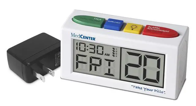 Alt view image 3 of 3 - AC Power Adapter for Talking Pill Reminder Clock Replacement