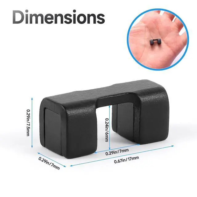 Alt view image 2 of 7 - 10 Pack Magnetic Cord Organizer Holder, Cable Clips - Strong Magnet Wire Management for Desk, Under Desk, Nightstand, Office, Car, Kitchen, Adjustable