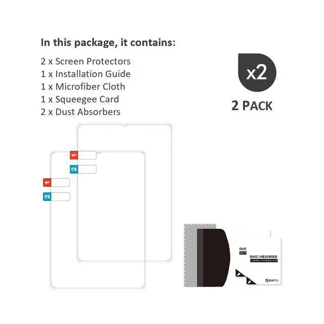 Alt view image 5 of 5 - Antiglare Screen Protector (2 Pack), for Amazon Kindle Paperwhite (2024 Releases) and Kindle Colorsoft