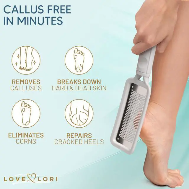 Alt view image 5 of 7 - Remover Kit - Foot File & Callus Gel Feet Scrubber Dead Skin Scraper Bundle, 6oz
