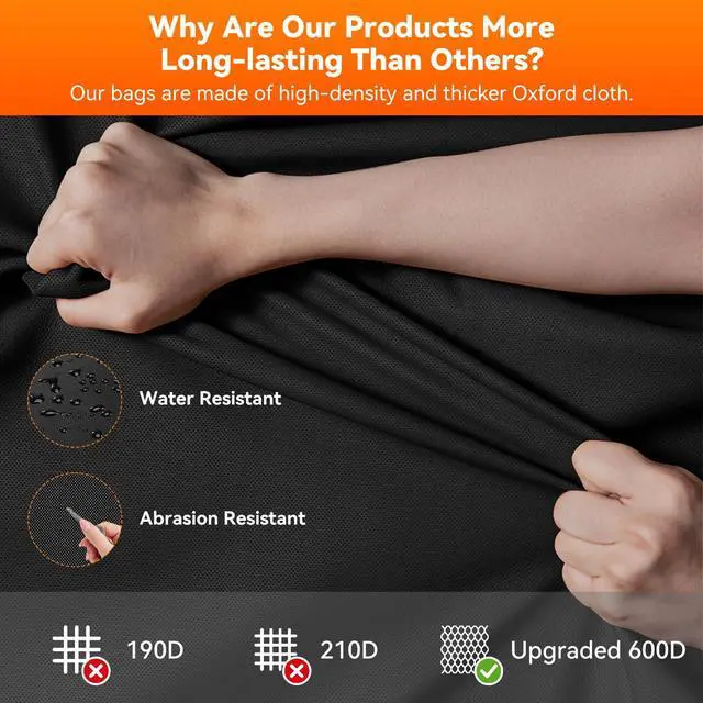 Alt view image 3 of 7 - for SUV, 35.5" x 18.2" Large Capacity Car Organizers and Storage, Backseat Hanging Storage Bag with 10 Pockets, Adjustable & Waterproof Car Interior Accessories for SUV Truck MPV
