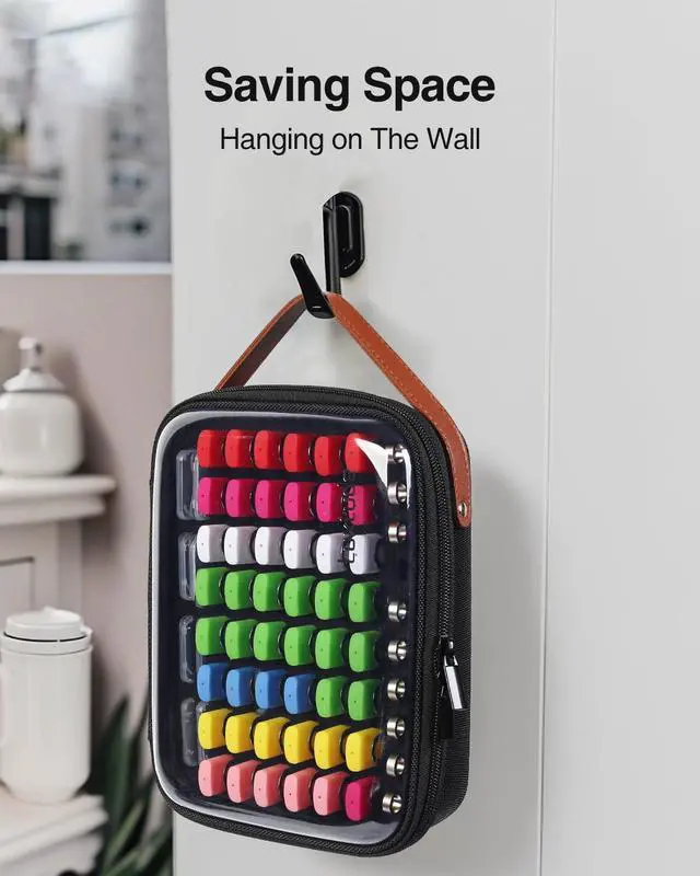 Alt view image 7 of 7 - Clear Flash Drive Case with Labels, Hard USB Case Organizer, USB Storage Box Holds 58 Drives & 8 SD Cards, Thumb Storage Holder, Flash Drives Holder for Samsung & Sandisk & Memory Stick