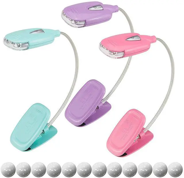 Main image of Book Light for Reading at Night in Bed Kids Bookmark Bed Clip Book Lights for Kids Lamp Portable LED Reading Light with Flexible Cordless Reading Lamp for Travel