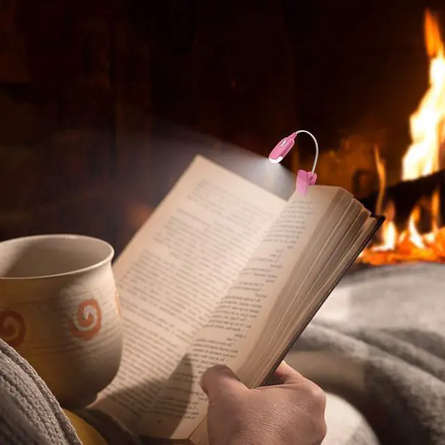 Alt view image 5 of 7 - Book Light for Kids Clip on Book Lights for Reading in Bed Book Lamp Portable LED Reading Light with 360° Flexible and 2 Brightness (3Pack Mini Reading Lights)