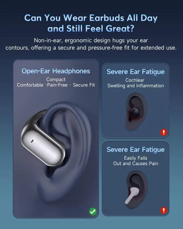 Alt view image 7 of 7 - Mosyxe AI Translation Earbuds Real Time, 3-in-1 Translator Earbuds, 80H Playtime Translating Device, 144 Language Translator Earbuds for iPhone and Android, for Travel/Business/Meeting/Learning