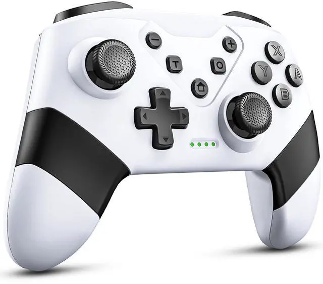 Main image of Switch Controller, Wireless Switch Controller for Switch/Switch Lite/Switch OLED, Extra Switch Controller with Paddles, Programmable Switch Remote Control with Back Buttons,Wake-up,Turbo-White