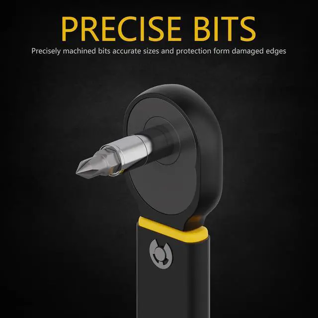 Alt view image 6 of 7 - Security Bit Set 1/4-inch Adapters Phillips Slotted Hex Torx Star Tamperproof Pozi Square Spanner Torque Tri-Wing Clutch Spline Wing Nut, Security Torx Bit Set, S2 Steel, 83 Piece Set