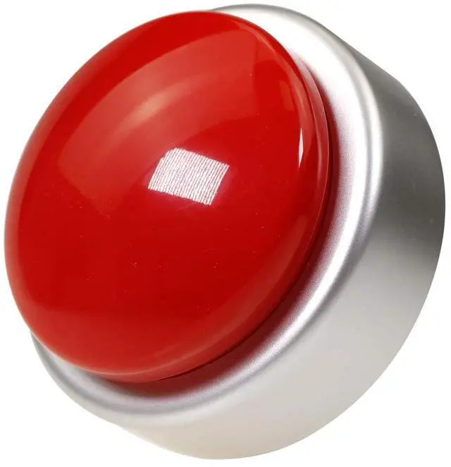 Main image of Large Talking Clock for Visually impaired- Telling Time, Date and Week of Day, Perfect for The Blind, Elderly or Visually impaired-(RED+Silver)