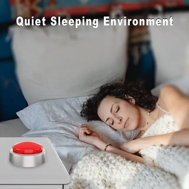 Alt view image 6 of 7 - Large Talking Clock for Visually impaired- Telling Time, Date and Week of Day, Perfect for The Blind, Elderly or Visually impaired-(RED+Silver)