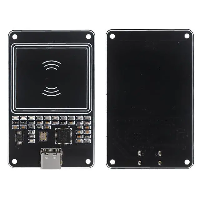 Alt view image 4 of 6 - 2Sets PN532 V2.0 NFC RFID Wireless Module V3 User Kits Reader Writer Mode IC S50 Card PCB Attenna I2C IIC SPI HSU Type C Interface for Arduino Raspberry Pi
