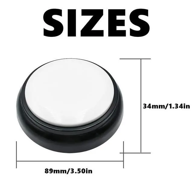 Alt view image 4 of 7 - Large Talking Button Clock with Sleep Mode Function, Talking Alarm Clock Tells Time, Day and Date, Talking Alarm Clock Good for the Hard of Hearing and Visually Impaired to Track Date and time