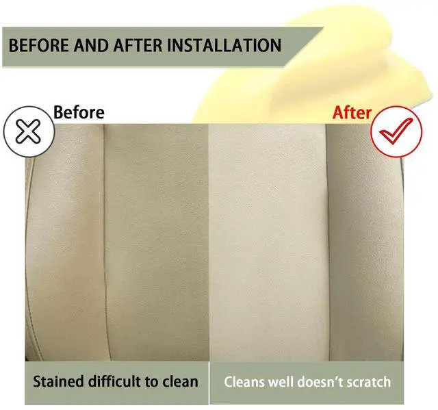 Alt view image 5 of 6 - 2PCS Nanometer Scratch-Free Car Interior Cleaning Brushes, Leather Car Seat Brusher with Easy Handle, for Vehicle Dashboand, Furniture Couch Boots Sofa, Leather Fabric