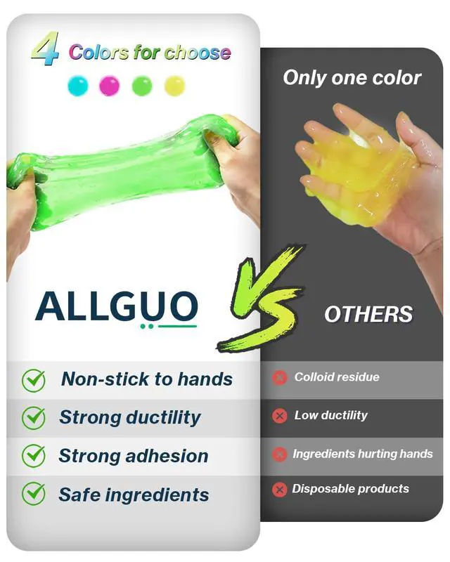 Alt view image 5 of 7 - Car Cleaner Gels 4 Pack, Universal Dust Cleaner Putty Cleaner Slime, Cleaning Gel for Interior Detailing PC Keyboard, Auto Detailing Tools Car Cleaning Supplies Gift for Men Women, 320g