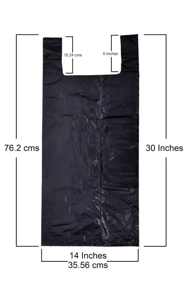 Alt view image 2 of 2 - Ultra Strong Trash Bags, Black, Easy-Tie Handles, Leak Resistant (13 Gallon (Pack of 30))