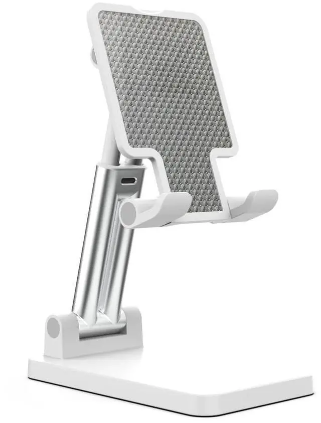 Main image of Cell Phone Stand,Adjustable Angle Height Phone Honder for Desk,Fully Foldable Portable Phone Mount,Compatible with All Mobile Phones and Small Tablet.