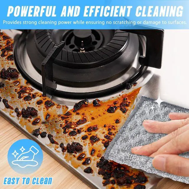 Alt view image 6 of 7 - Pcs New Upgrade 4-Layer Metal Dish Cloths, Non-Scratch Odor-Free Multipurpose Wire Dishwashing Rags for Wet Dry Use, Kitchen Cleaning Cloths for Dishes, Sinks & Stove Tops(7.87X7.87)