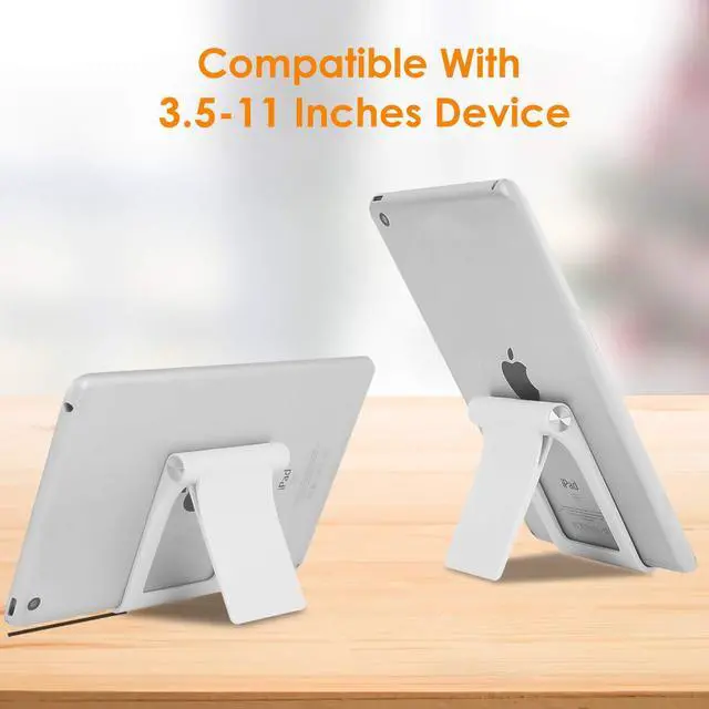 Alt view image 2 of 7 - Cell Phone Desk Stand Holder Multi-Angle Adjustable Phone Desk Stand Tablet Holder for iPhone 17 16 15 14 13 12 11 Pro Max XS XR Samsung Galaxy S22 S21 S20 S10 S9 Edge Android Smartphone