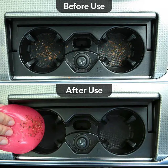 Alt view image 4 of 7 - Car Cleaning Gel for Car Cleaning Putty Car Putty Auto Detailing Tools Car Slime Cleaner Dust Cleaning Gel for Car Cleaning Supplies Car Essentials Car Gifts Car Accessories for Women Pink