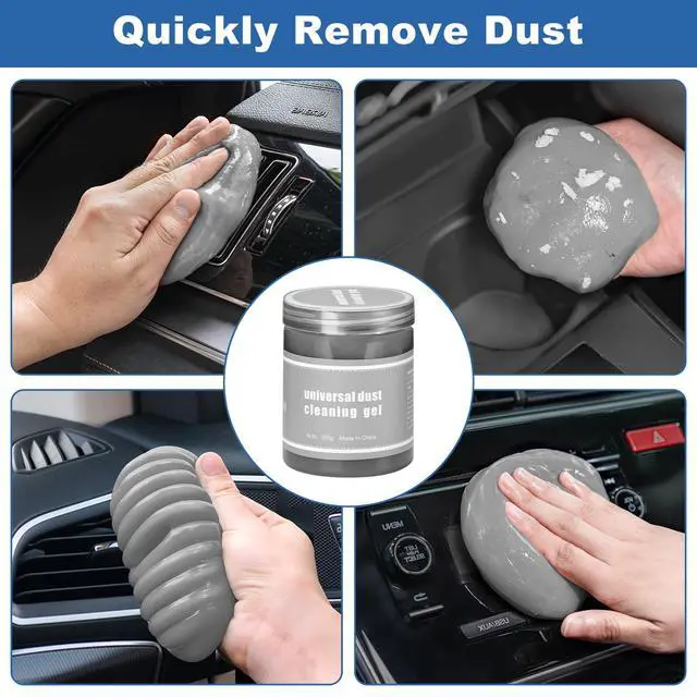 Alt view image 5 of 7 - Windshield Cleaner Tool, 13Pcs Car Interior Cleaning Kit, Car Detailing Kit Interior Cleaner, Car Detailing Brushes, Car Cleaning Gel, Inside Cleaning Supplies Accessories for Women Men