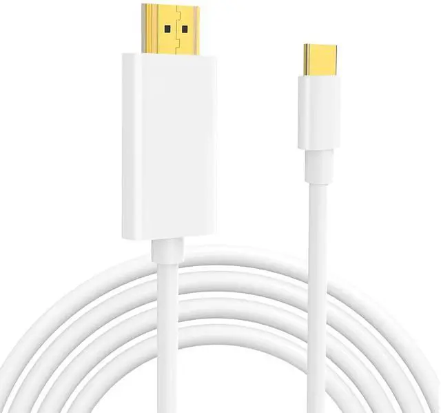 Main image of USB C to HDTV Cable 4K 60Hz High Speed Type C to HDTV Adapter for TV Monitor Projector USBC Digital AV Thunderbolt 3/4/5 Compatible with iPhone 16 15, Galaxy and More USB-C Device 6FT