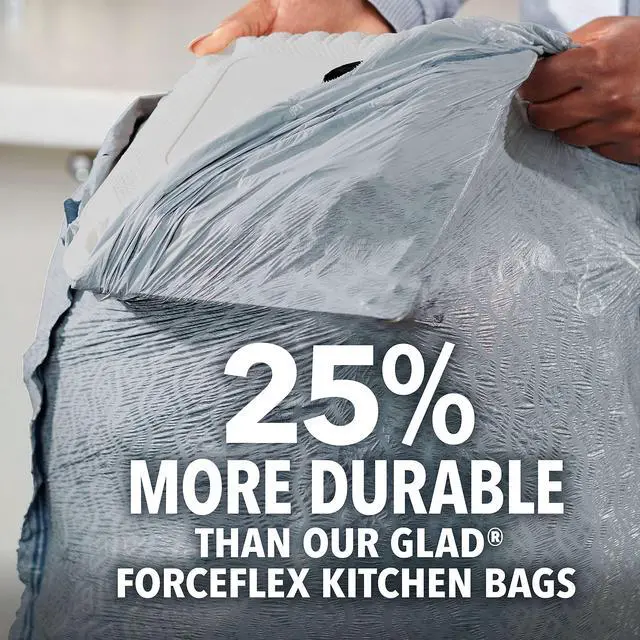 Alt view image 2 of 7 - ForceFlex MaxStrength Tall Kitchen Trash Bags, 13 Gal, Gain Original, 34 Ct (Pack May Vary)