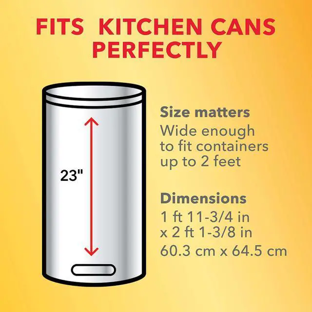 Alt view image 6 of 7 - ForceFlex MaxStrength Tall Kitchen Trash Bags, 13 Gal, Gain Original, 34 Ct (Pack May Vary)
