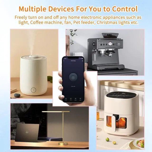 Alt view image 3 of 7 - Plug,Support SmartThings, ETL & FCC Certified, 4 Pack