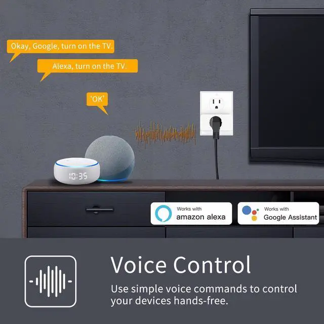 Alt view image 5 of 7 - Plug,Support SmartThings, ETL & FCC Certified, 4 Pack