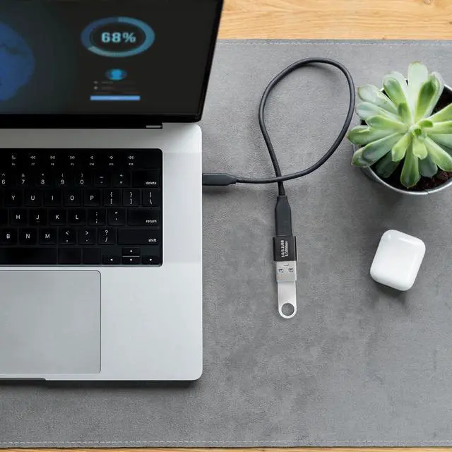 Alt view image 3 of 6 - 8 Packs USB 3.0/3.1 Male to USB-C Male Adapter