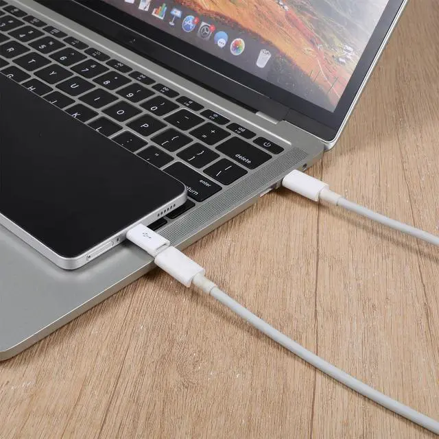 Alt view image 6 of 7 - 8 Pack Micro USB to USB C Adapter, MicroUSB Female to Type C Male Adapter MicroUSB Convert Connector Support Charge Data Sync for Mobile Phone and Tablet and Micro Devices (White)