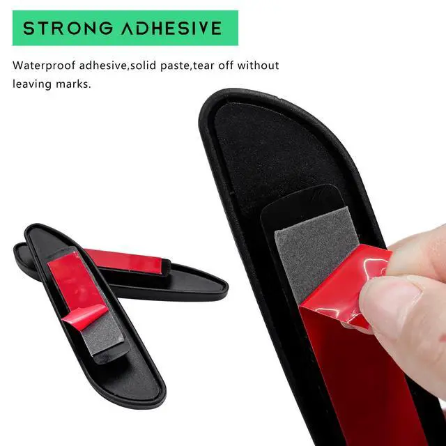 Alt view image 3 of 6 - 2PCS Blind Spot Car Mirror, Rectangular HD Glass Wide Angle Rearview Mirror with Adjustable Stick, Long Framed ABS Housing Convex Side Rear View Mirrors for Car SUV Truck (2 PCS)