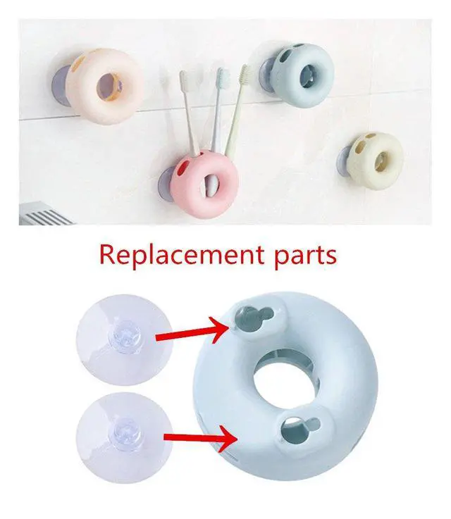 Alt view image 6 of 6 - 100Pcs Small Suction Cups for Glass, Without Hook Hole, Clear 30mm