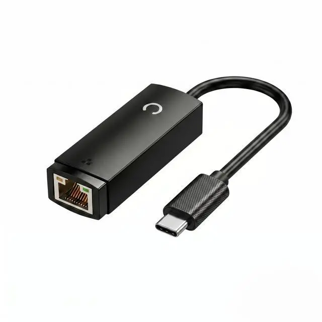 Main image of Ethernet Network Adapter, USB to RJ45 LAN Wired Adapter for Ultrabook, Chromebook, Laptop, Desktop, Plug and Play Type-C to100 Mbps, Compatible with MacBook Steam Deck, Switch, Windows
