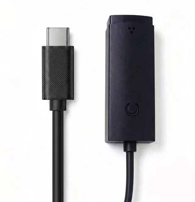 Alt view image 2 of 7 - Ethernet Network Adapter, USB to RJ45 LAN Wired Adapter for Ultrabook, Chromebook, Laptop, Desktop, Plug and Play Type-C to100 Mbps, Compatible with MacBook Steam Deck, Switch, Windows