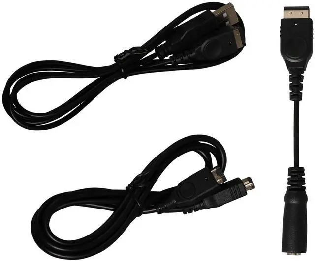 Main image of GBA SP Link Cable GBA SP Charger Cable GBA SP Headphone Adapter USB Charging Cable 3.5MM Headphone Earphone Jack Adapter 2 Player Game Link Cable for Gameboy Advance SP