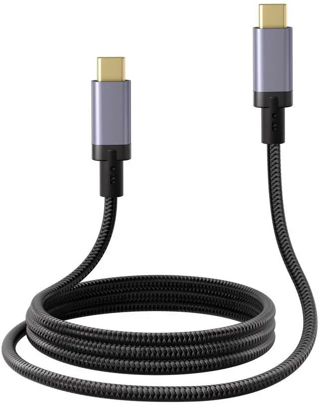 Main image of USB C Cable, USB4 Cable 240W Fast Charging, 40Gbps Data Transfer, 8K Video, Thunderbolt 4/3 Compatible, USB-C for iPhone 16, iPad, MacBook, Galaxy, Tablets & Laptops (3.3Ft)