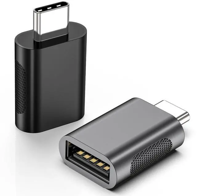 Main image of USB C Adapter, USBC Male to A Female 3.2 Connector, OTG Adapter Type C Converter USB High Speed Data Transfer for MacBook, Ipad, iPhone, Samsung Galaxy and More Type C Devices (2 Pack)