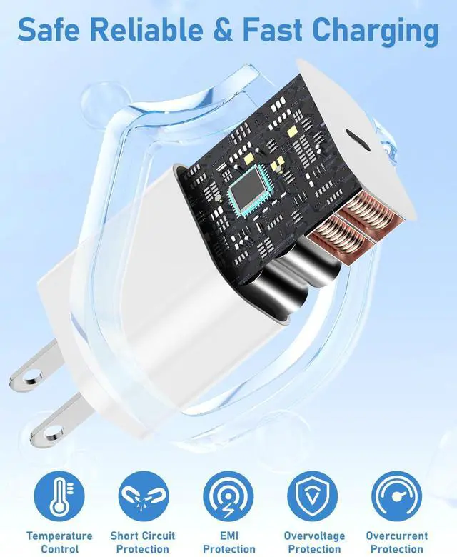 Alt view image 5 of 7 - for Apple Watch Charger Fast Charging 6FT, 3 in 1 Multi Charging Cable with USB C iPhone iWatch Charger for Apple iWatch Series 11/10/9/8/7/Ultra3/Ultra 2/SE/6/5/4/iPhone 17/16/15/14/13/12/11-White