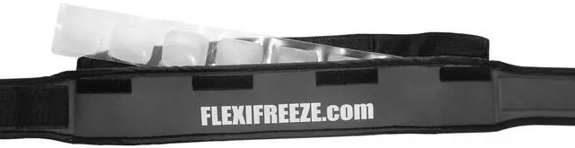 Alt view image 4 of 5 - Cooling Collar Reusable Ice Neck Cooling Wrap for Hot Weather, Adjustable Personal Neck Cooler (Charcoal)