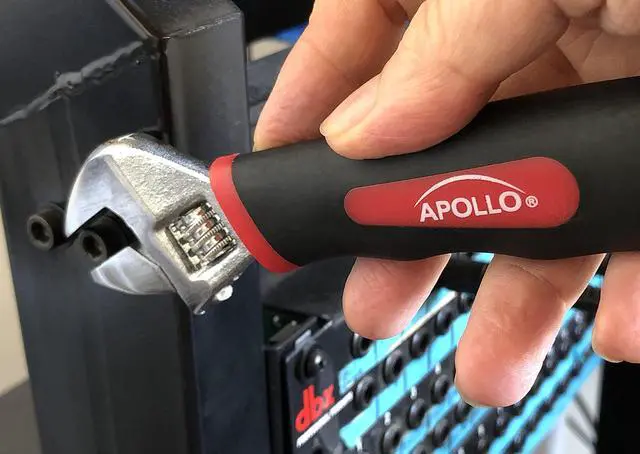 Alt view image 5 of 5 - Tools 4 Piece Stubby Tool Set for Small Hands and Tight Spaces. Convenient and Compact Small Tool Set includes Mini Hammer, Mini Screwdriver Set and Mini Wrench - Red - DT0240
