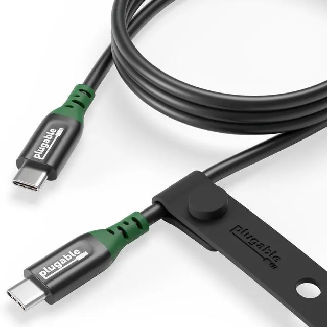 Main image of USB C Cable, 240W Charging Cable 20Gbps, 4K 120Hz, 8K 60Hz USB-C Monitor, for iPhone, MacBook, iPad, Samsung Galaxy, 3.3 Feet (USBC-240W-1M)