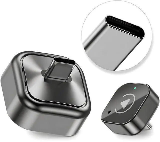 Main image of Wireless CarPlay Adapter USB C, 2nd Gen 2-in-1 Android Auto Wireless Dongle, 2026 Upgraded Wired to Wireless Converter for 2016+ Factory CarPlay Cars, No Lag Fast Connect, USB-A Included