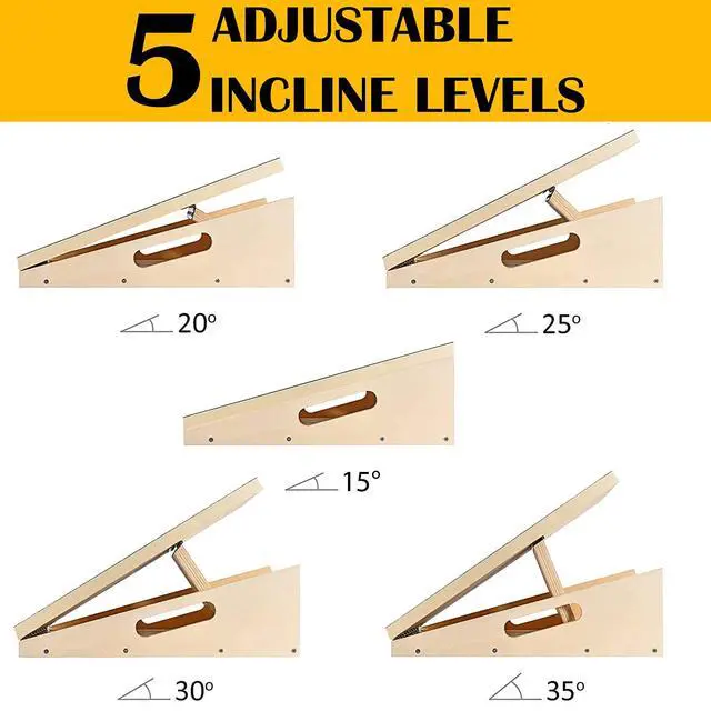 Alt view image 3 of 7 - Professional Slant Board, Adjustable Incline Board and Calf Stretcher, Slant Board for Calf Stretching, Calf Stretch Board