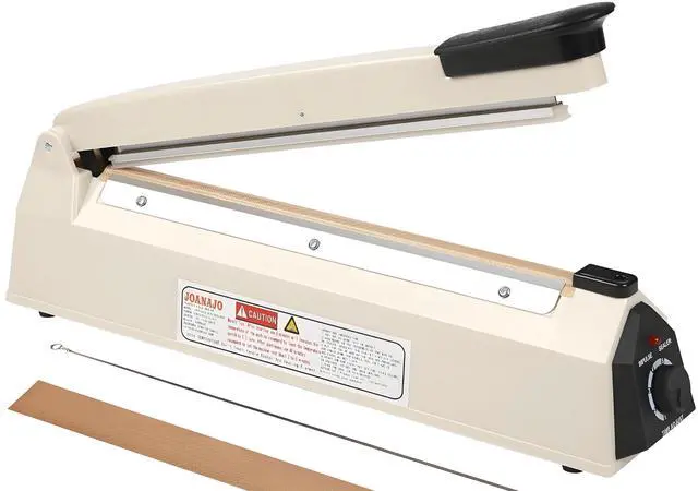 Main image of Impulse Sealer 16 inch Manual Heat Sealer Machine with Adjustable Heating Mode, ABS Shrink Wrap Bag Sealers for Plastic PE PP Bags, Portable Poly Bag Sealing Machine with Extra Replace Kit (white)