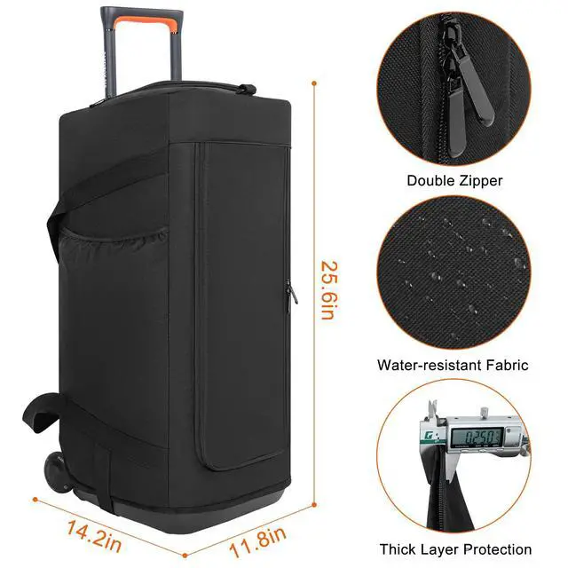 Alt view image 6 of 7 - Speaker Carry Cover Compatible with JBL Party Box 310 Portable Speaker Travel Bag
