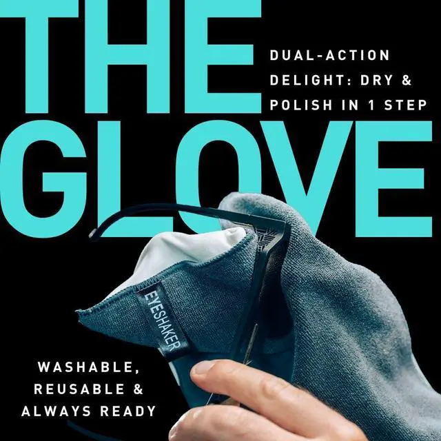 Alt view image 4 of 7 - Set - Patented Glasses Cleaning Device - Bifocals Cleaner with Microfiber Cleaning Cloth - Innovative Eyeglasses Washing Tool for Lenses and Frames - Like at The Optician