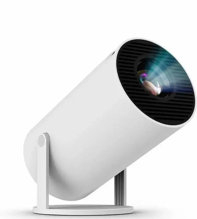 Main image of Upgraded Projector with WiFI 6 and Bluetooth Mini Portable Smart Video Theater 4K HD 1080P Outdoor Screen Movie Home TV Monitor PC Games 180° Rotatable Compatible for Laptop Tablet Computer