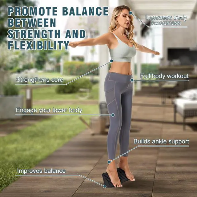 Alt view image 3 of 7 - Balance Boards (Black)