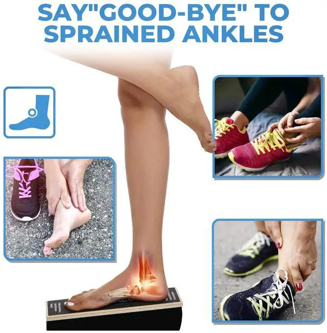Alt view image 3 of 7 - Athletic Balance Boards,Slant Board,Wobble Board,Balance Wedge for Condition Your Body and Prevent Injury